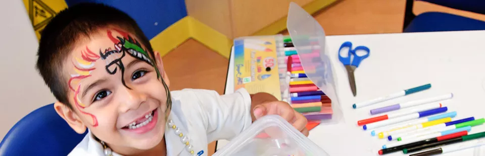 <p>Making A Mark® An Exhibition of Art by Children Touched by Cancer and Blood Disorders</p>